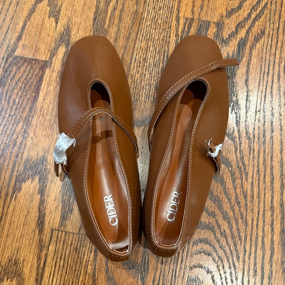 🤎Cider ballerina flats. size 37. brand new never worn. - Picture 2 of 3